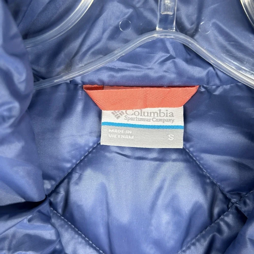 Columbia PFG Vest Womens SM Quilted Puffer Harborside Sleeveless Outdoor Hiking